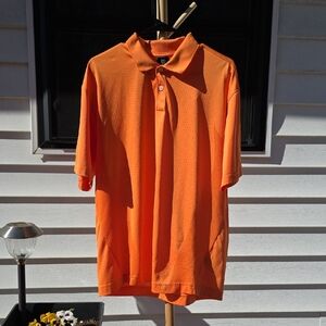 Nike Men's Orange Performance Polo